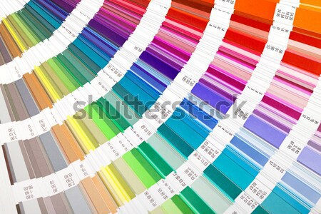 Open Color Guide Swatch Stock photo © Discovod