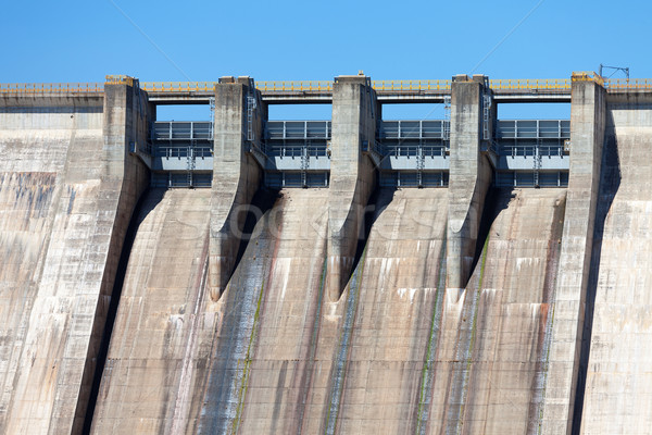 Large dam on the river Stock photo © Discovod