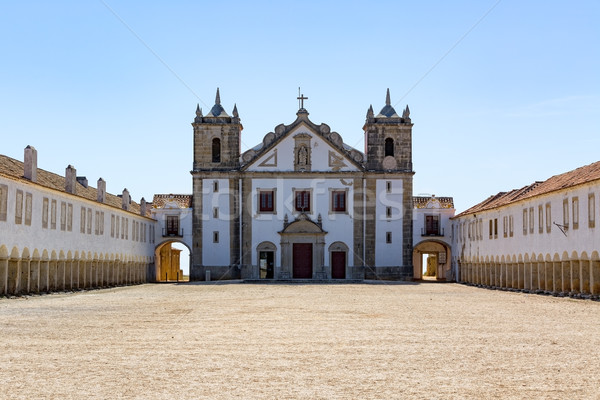 Foto stock: Complejo · edificio · verano · océano · iglesia · culto