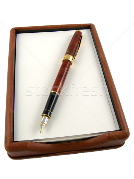 Pen & paper Stock photo © disorderly