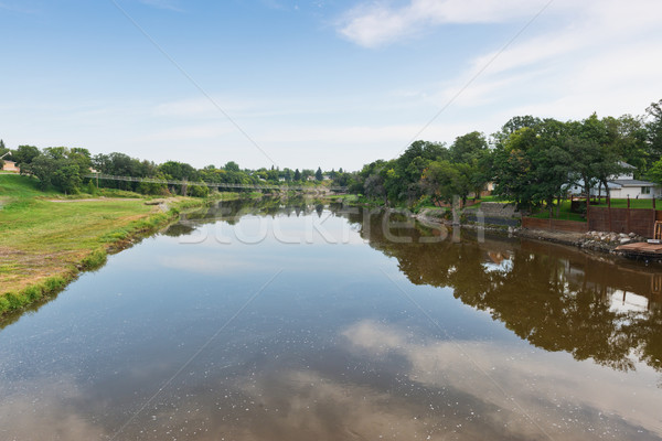Swinging Bridge Stock photo © disorderly