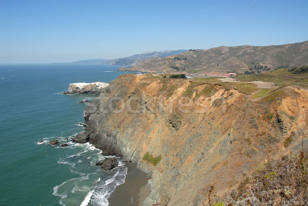 Pacific coast cliffs Stock photo © disorderly