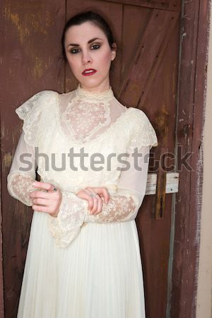 Dość nude biały algierka kobieta Zdjęcia stock © disorderly