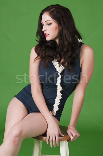 Brunette Stock photo © disorderly