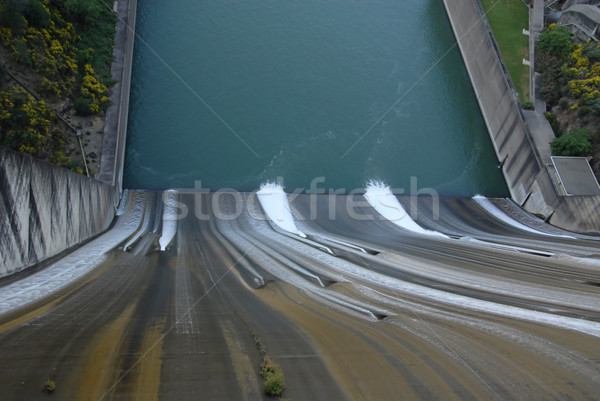 Lago Califórnia rio energia poder cair Foto stock © disorderly