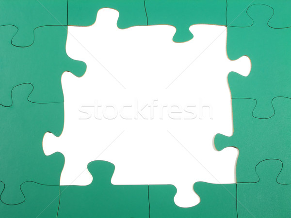 Puzzle mancante connessione sfidare Foto d'archivio © disorderly