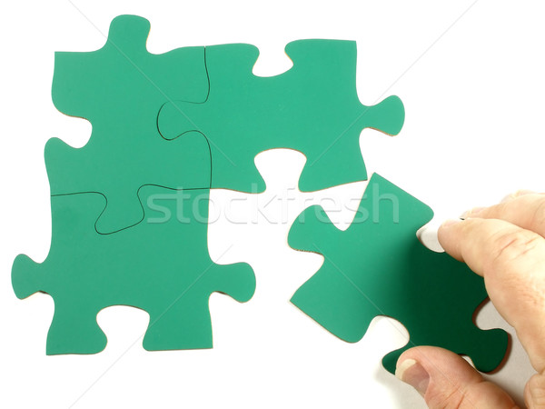 Stock photo: Puzzle