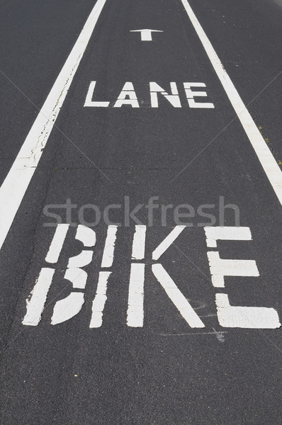 Bike Lane Stock photo © disorderly