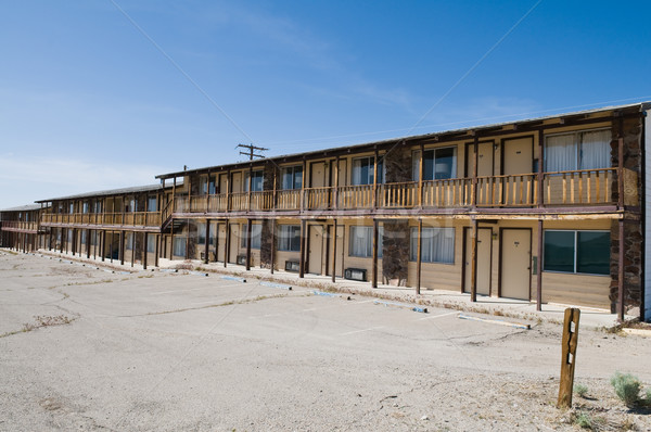Motel abandonné bureau chambre Nevada [[stock_photo]] © disorderly