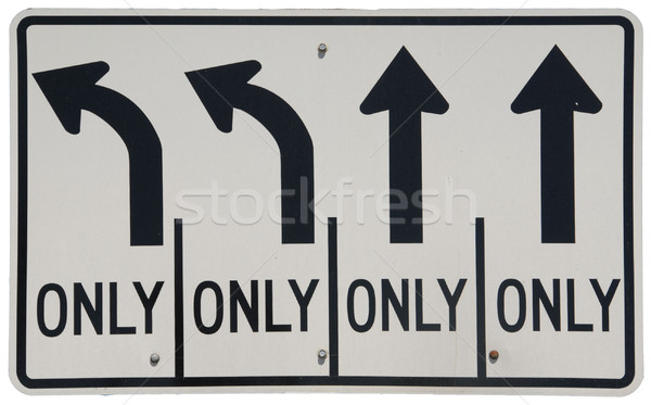ターン トラフィック 交通標識 金属 にログイン ストックフォト © disorderly
