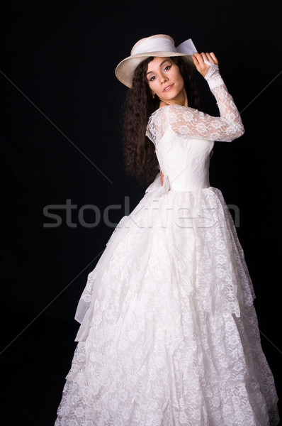 White gown Stock photo © disorderly