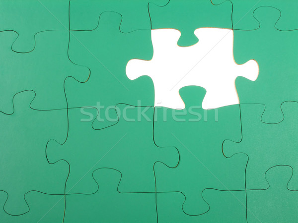 Stock photo: Puzzle