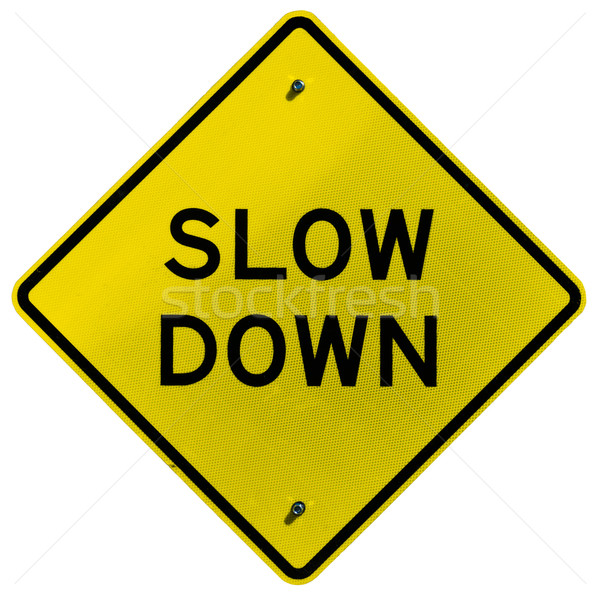 Slow Down Stock photo © disorderly