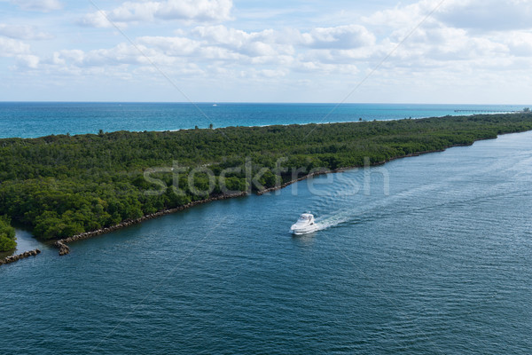 Fiume spiaggia parco porta fort lauderdale Florida Foto d'archivio © disorderly