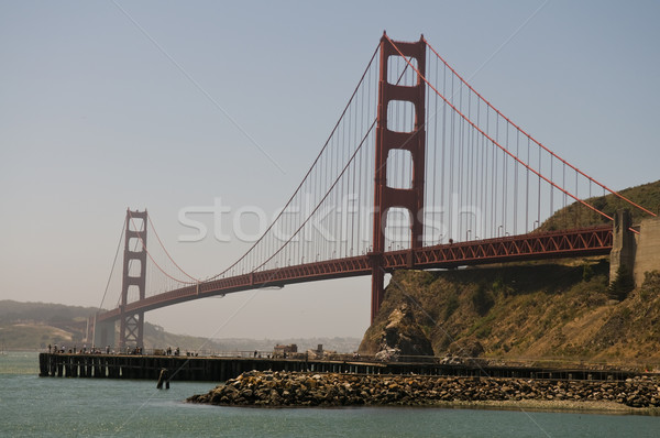 Golden Gate Bridge fort Baker route pont autoroute [[stock_photo]] © disorderly