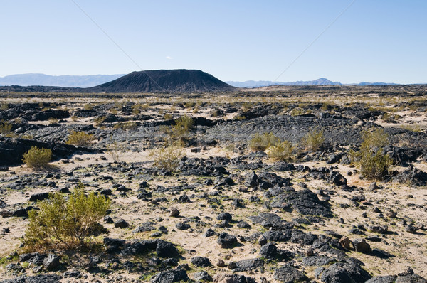 Cratère éteinte volcan paysage roches Californie [[stock_photo]] © disorderly