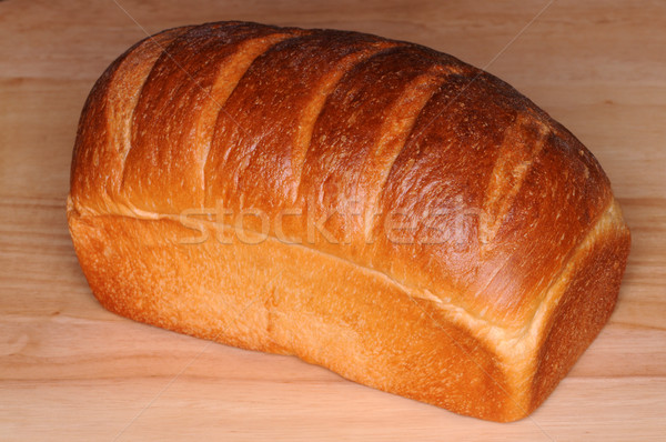 パン ローフ 白パン 木製 まな板 ボード ストックフォト © disorderly