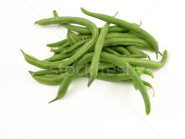 文字列 豆 孤立した 白 食品 緑 ストックフォト © disorderly