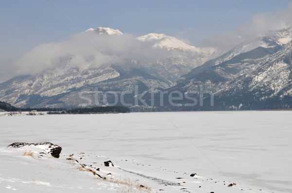 Snow-covered mountains Stock photo © disorderly