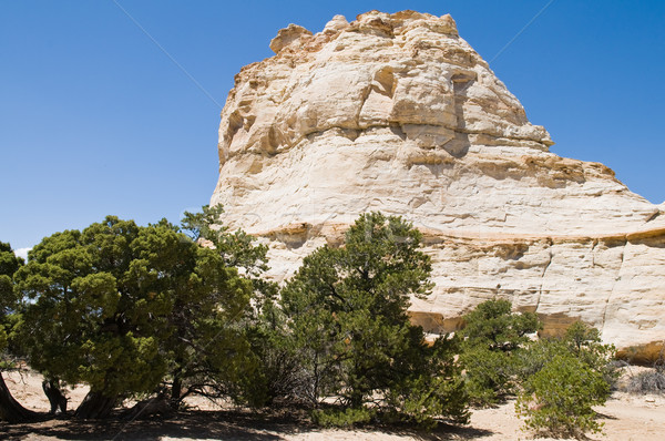 Palid stâncă gigant central Utah deşert Imagine de stoc © disorderly