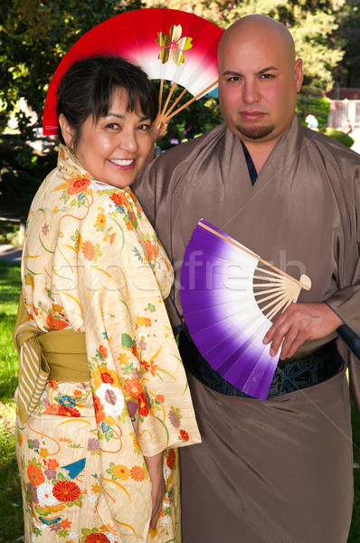 Stock photo: Kimonos