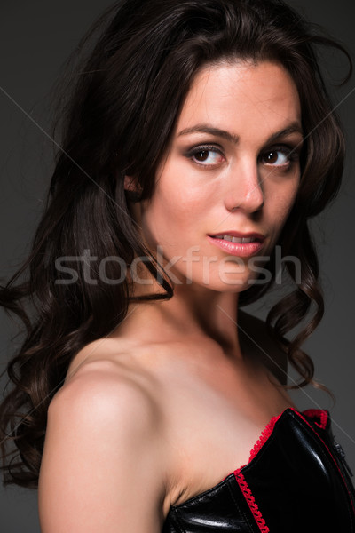 Brunette Stock photo © disorderly