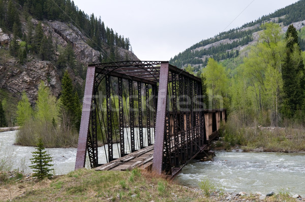 Railway bridge Stock photo © disorderly