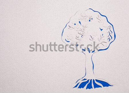 дерево ручной работы изображение аннотация бизнеса Сток-фото © djemphoto