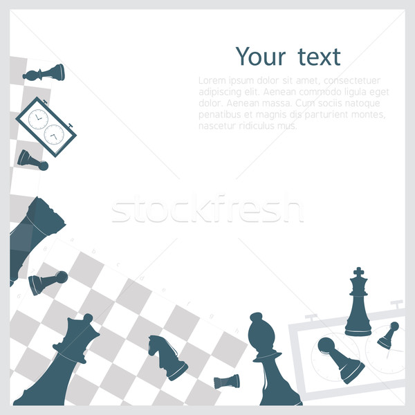 Chess background Stock photo © djemphoto