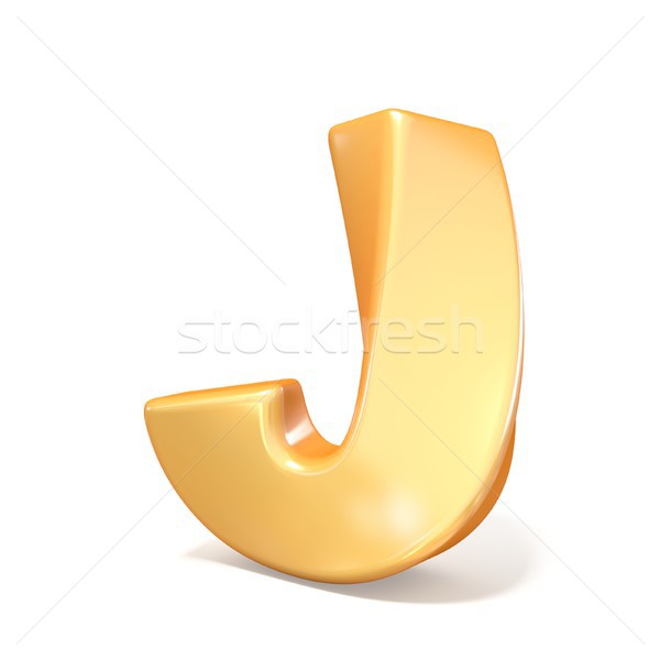 ストックフォト: オレンジ · フォント · 手紙 · 3D · 3dのレンダリング · 実例