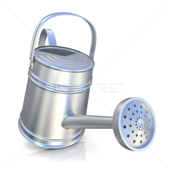 Metal watering can 3D Stock photo © djmilic
