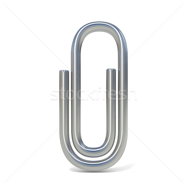 Paper clip. 3D Stock photo © djmilic