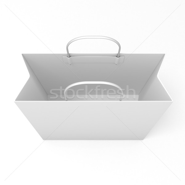 Empty paper bag Stock photo © djmilic