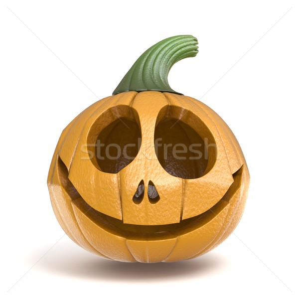 Halloween pumpkin Jack O Lantern 3D Stock photo © djmilic