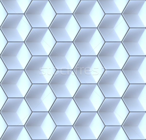 Seamles hexagonal abstract background 3D Stock photo © djmilic