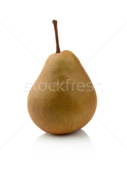 Single one pear called manon isolated on white  Stock photo © dla4