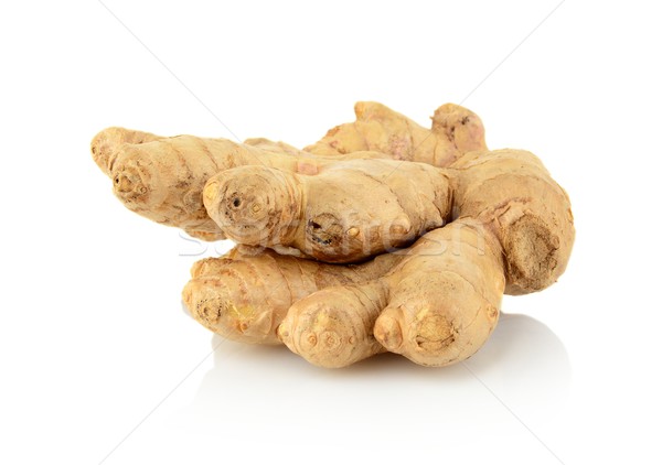 Studio shot of whole ginger isolated on white Stock photo © dla4