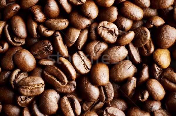 ストックフォト: クローズアップ · ショット · コーヒー · 豆 · コーヒー豆