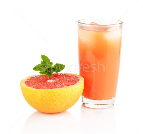 Toranja suco de isolado Foto stock © dla4