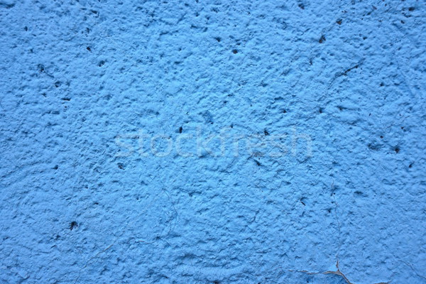 Stockfoto: Blauw · stenen · muur · textuur · muur · kunst · zand