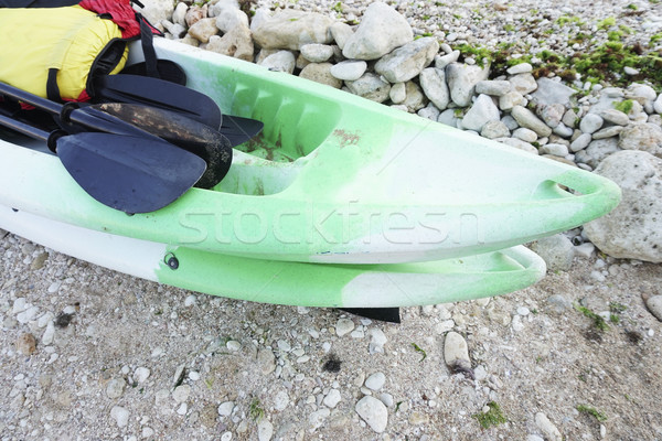 boat paddle kayaks tourism vacations summer b Stock photo © dmitriisimakov