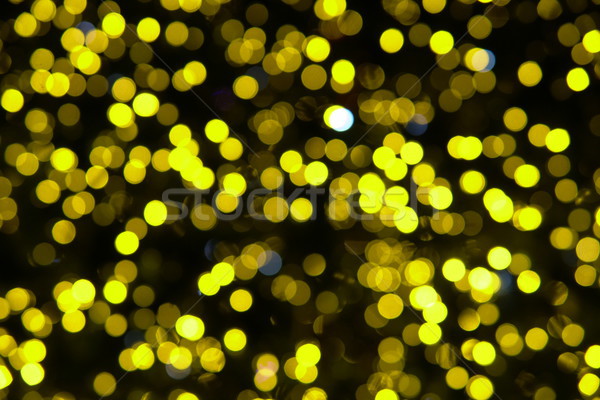 Foto stock: Bokeh · luzes · ano · novo · natal · luz