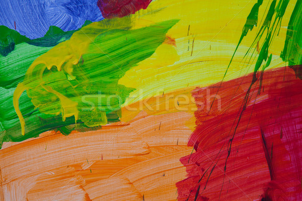 Geschilderd muur abstract patroon tekening textuur Stockfoto © dmitriisimakov