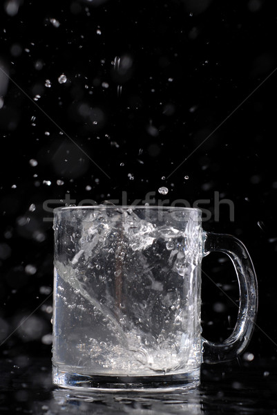 glass with water Stock photo © dmitroza