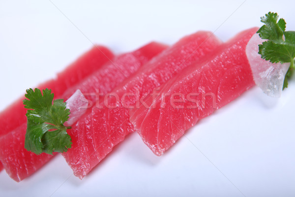 新鮮 金槍魚 好 肉類 白 食品 商業照片 © dmitroza