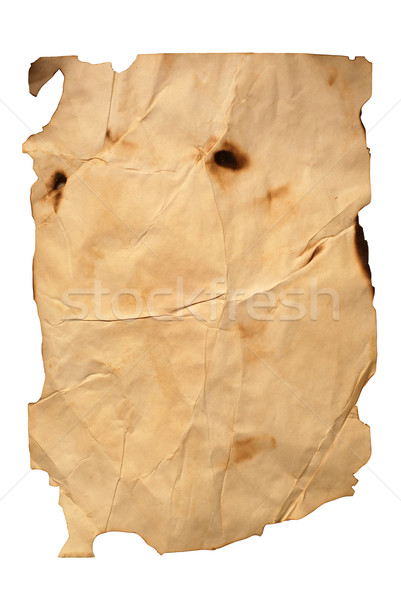 Papír törés öreg természetes bézs hátterek Stock fotó © dmitroza