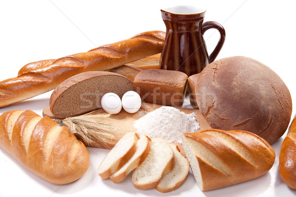Bread bakery products Stock photo © dmitroza