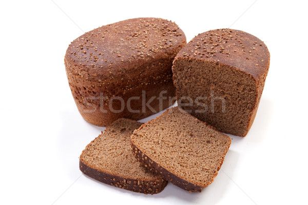 Brot Kreuzkümmel frischen braun lange Laib Stock foto © dmitroza