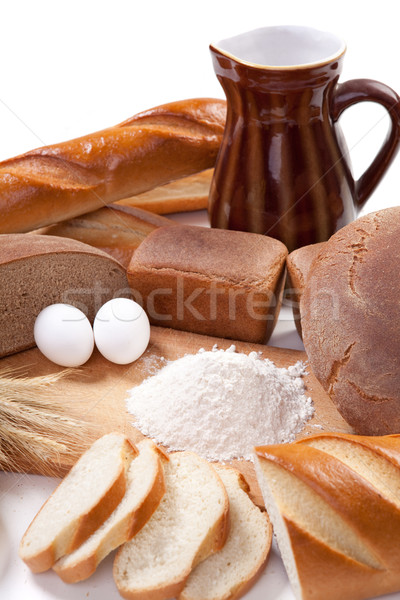 Bread bakery products Stock photo © dmitroza