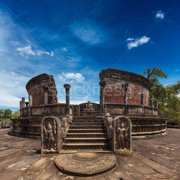 Ancient Vatadage (Buddhist stupa) Stock photo © dmitry_rukhlenko